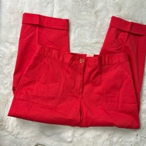 NWT hearts of palm capris, coral size 12